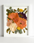 8x10" Memorial Flowers Preservation (deposit only)